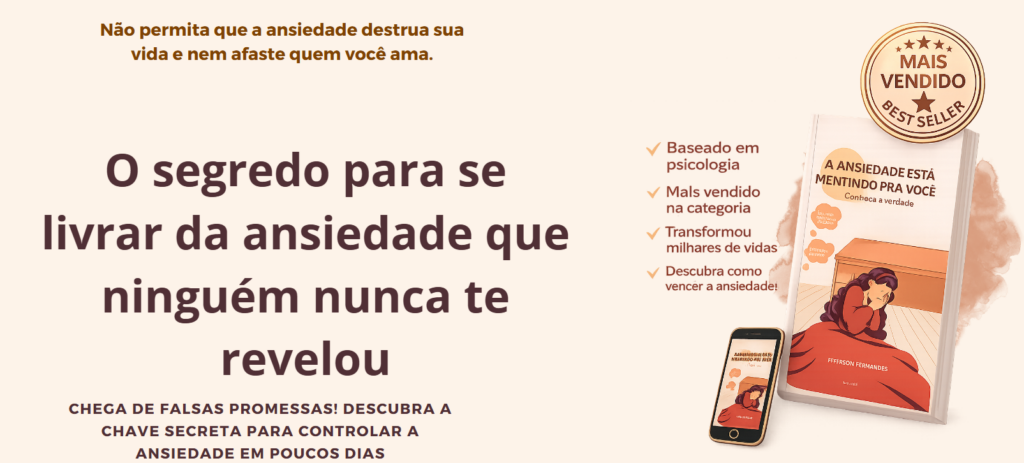 Ansiedade: Por Que Sua Mente Está Mentindo Para Você (e Como Parar de Acreditar Nela) image
